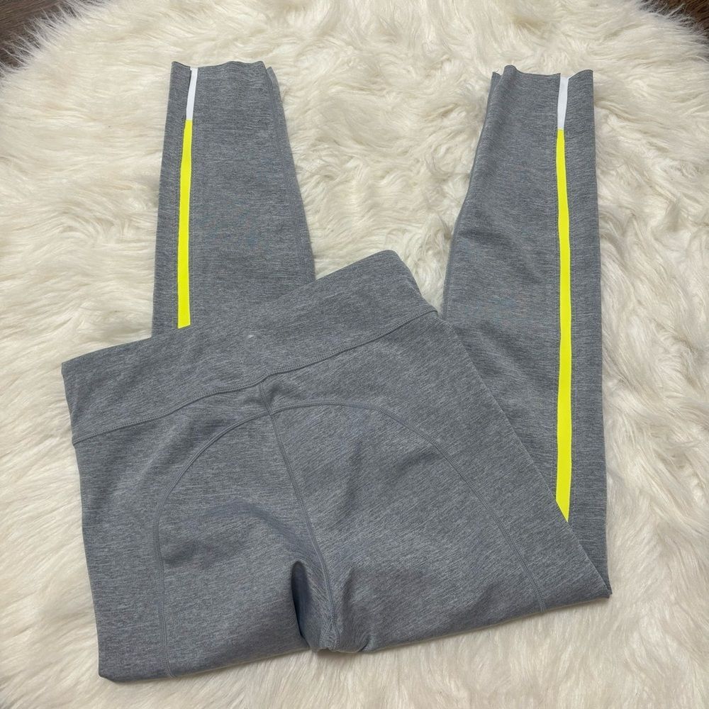 Zyia grey leggings with Neon Stripe - size 6/8